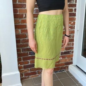 Beaded skirt